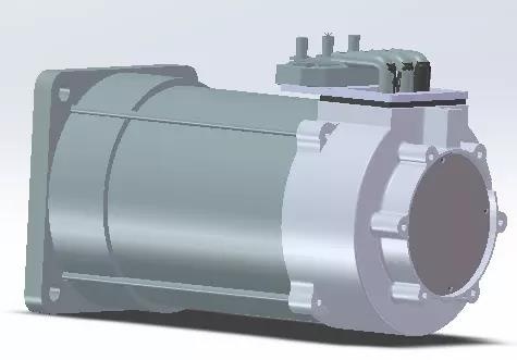 5KW 72V High speed AC traction motor