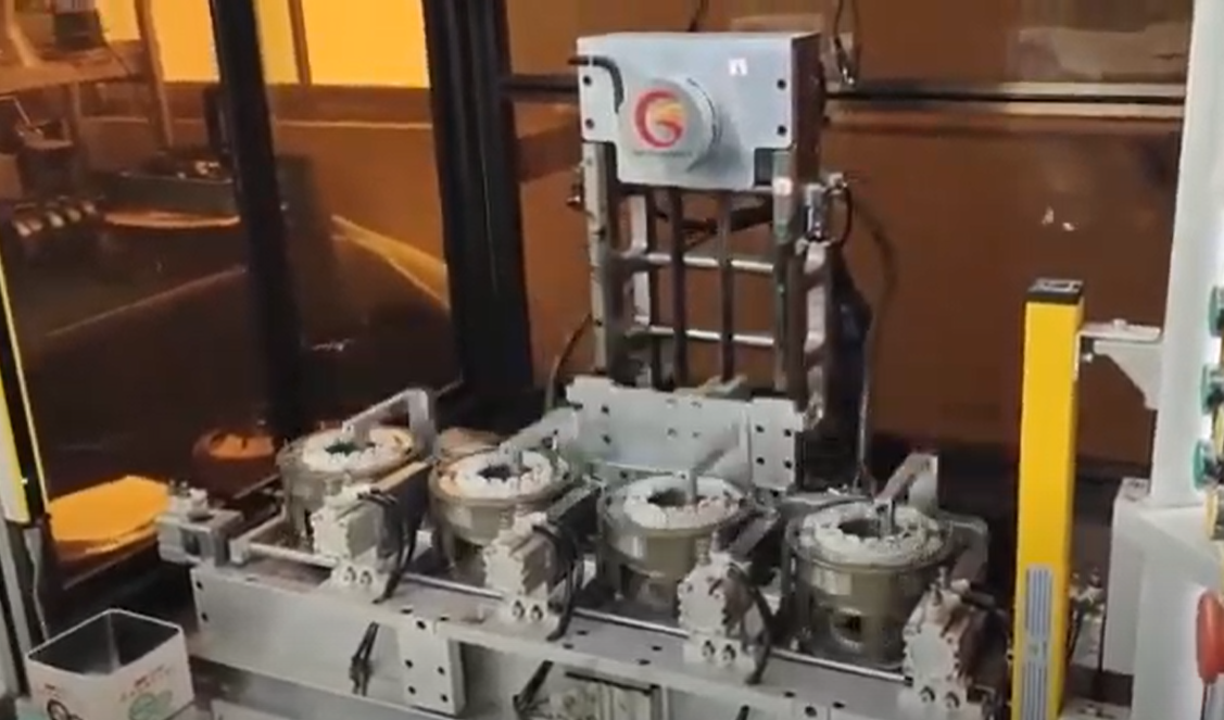 wire winding machine for SR motor in Xinda plant
