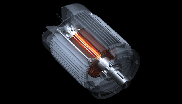 How motor control can be achieved "to power the motor at the right time"