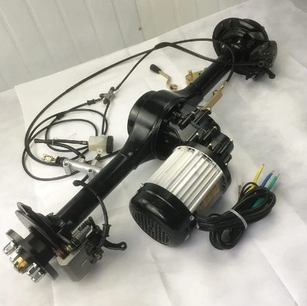 Electric vehicle 5000w 72v Variable Speed AC motor conversion kit with controller and rear axle