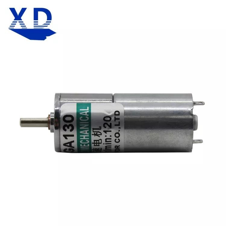130 Miniature 6V12V DC reduction motor 5W slow positive and negative gear low speed slow speed elect
