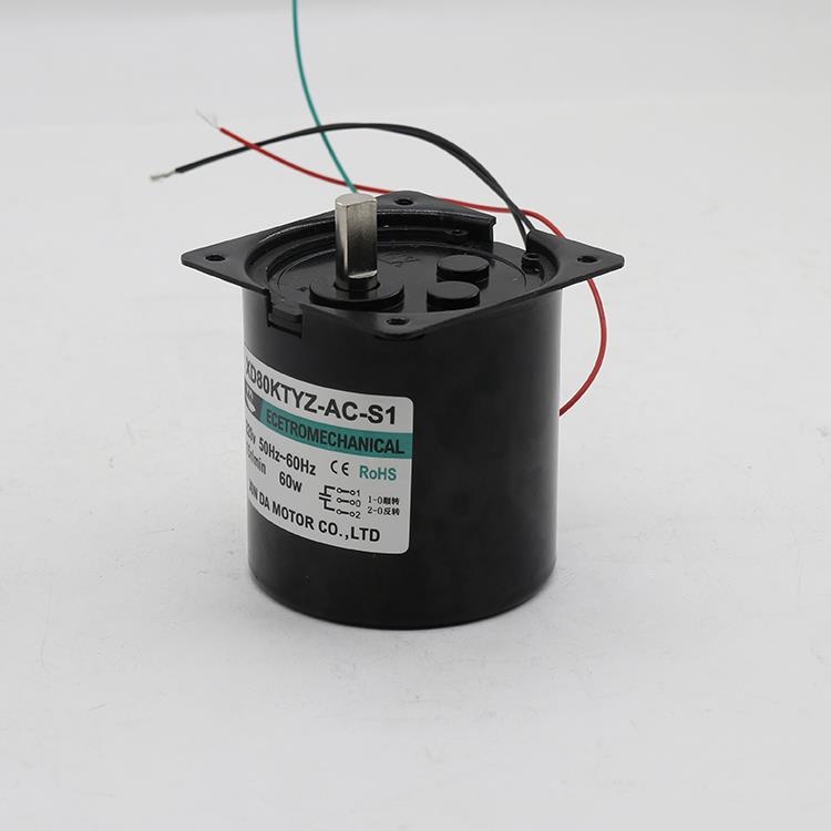 Wholesale 220V AC permanent magnet synchronous small motor 60W gear reduction motor miniature pony l