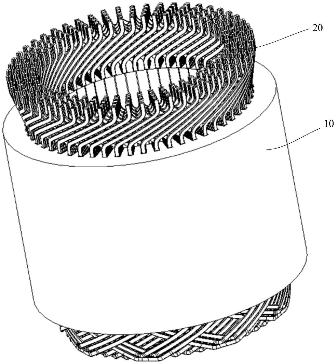 New energy power heart flat wire motor - Xiaomi will also put finger in