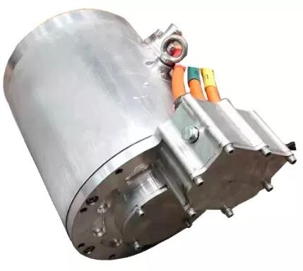 30KW 3 phase IP67 electric PMSM synchronous EV motor for high speed electric car driver