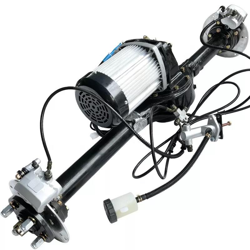 Electric vehicle 5000w 72v Variable Speed AC motor conversion kit with controller and rear axle