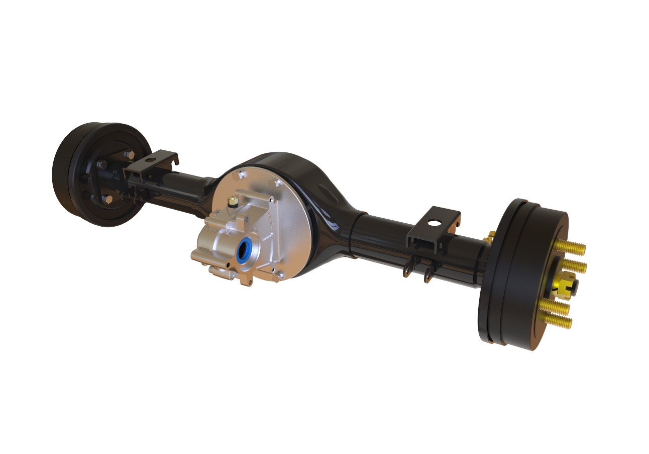 XDRA-A5 Three-open, caravan special mute integrated rear axle caravan rear axle tricycle caravan rea