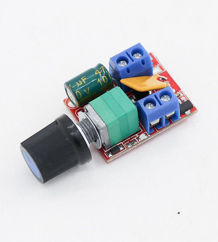 PWM DC motor governor