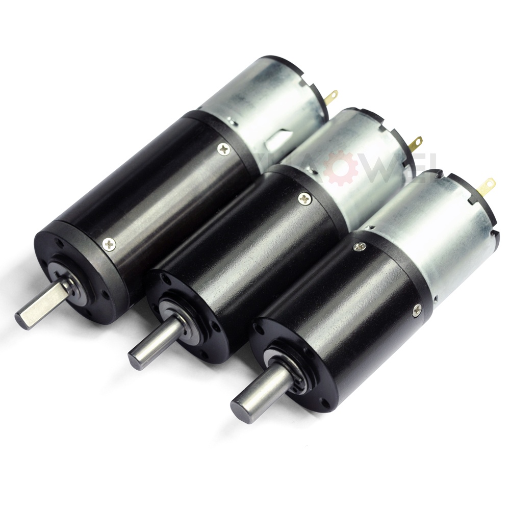 What are the characteristics of the gear reduction motor