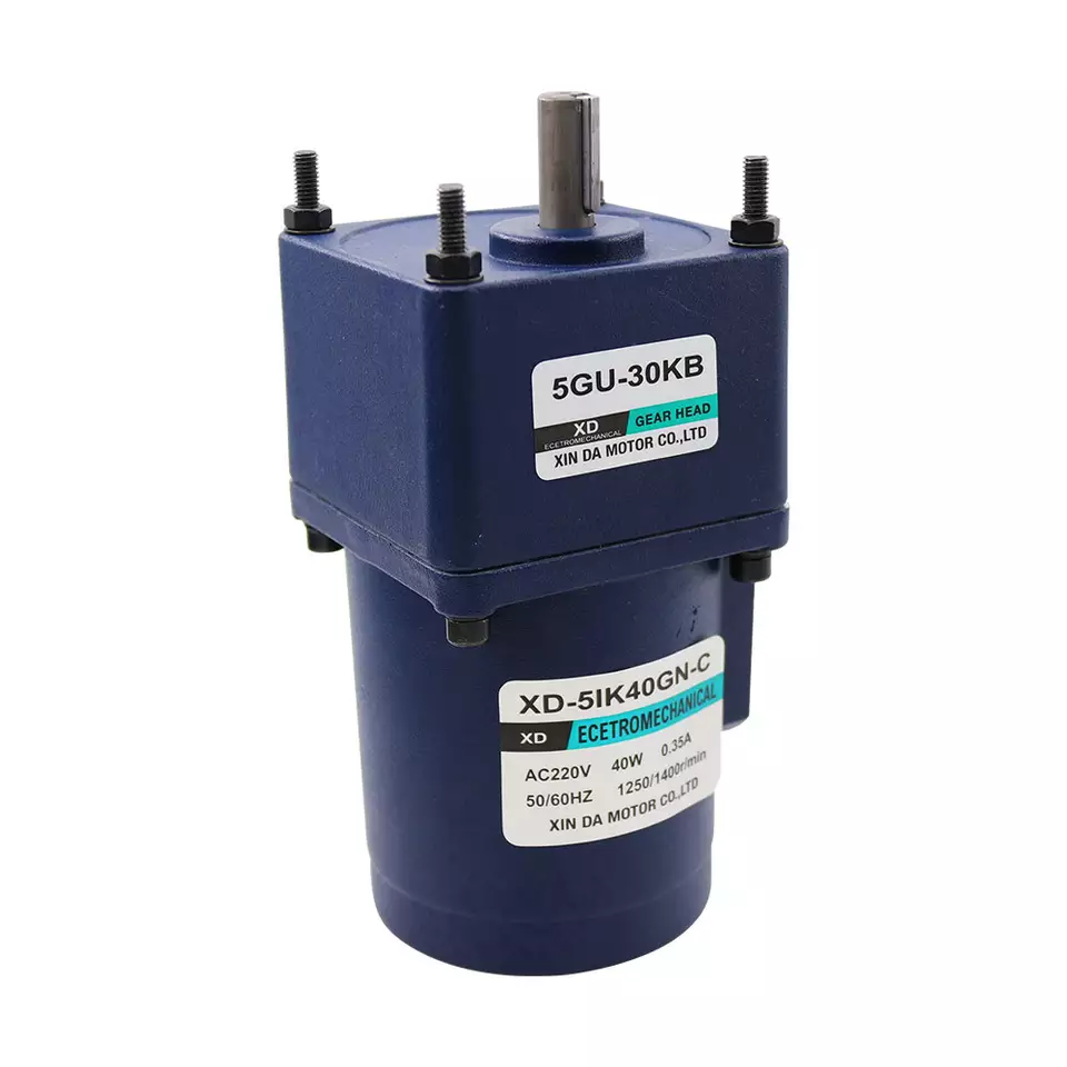 Why does the motor need a speed reducer?