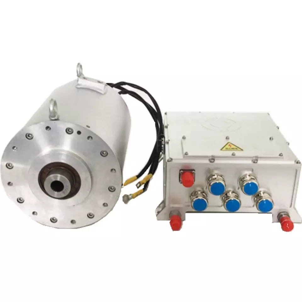 High-Speed AC Motor Kit 350V AC 30KW 1300RPM For Electric Vehicle EV Engine Electrical Motor PMSM