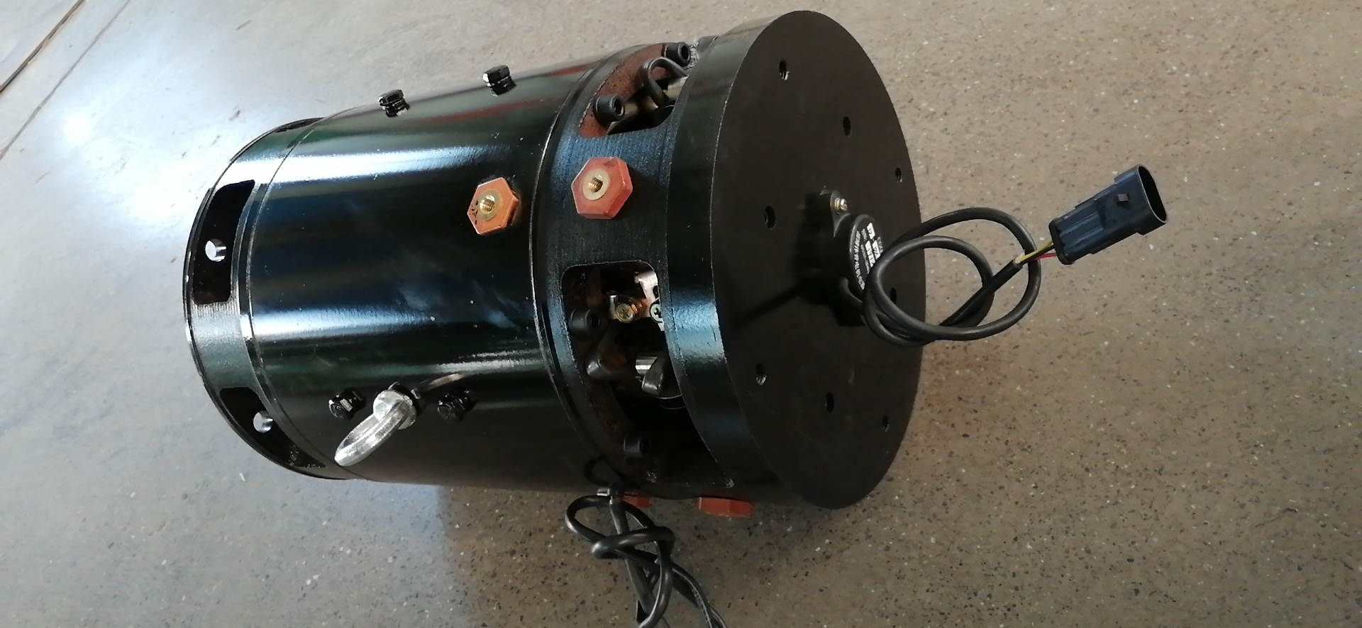 6.3KW72V1500rpm Series DC traction motor