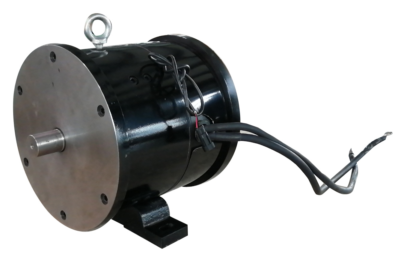4KW80V1500rpm series excited DC traction motor