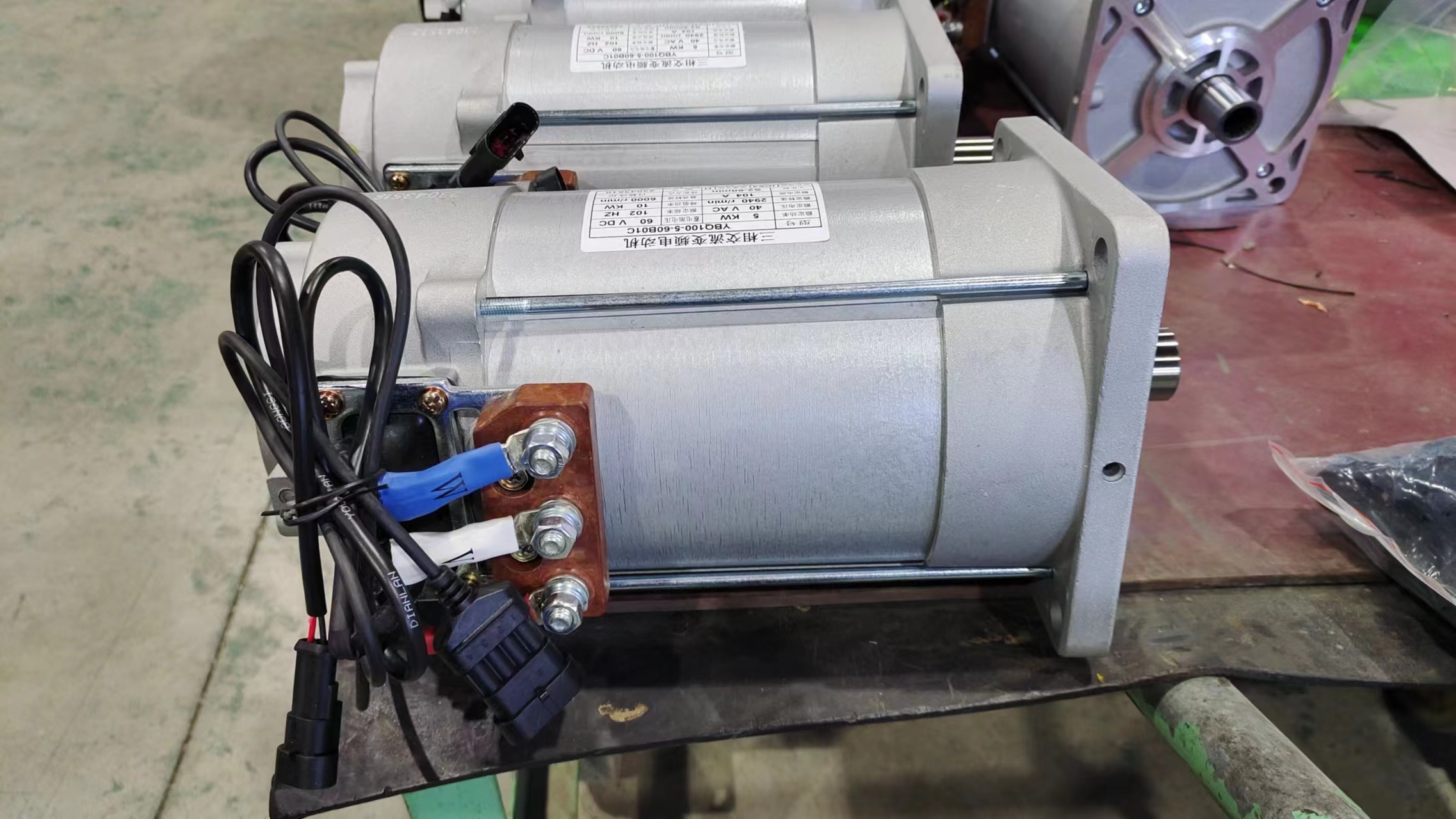 5KW40VDC2940rpm three-phase AC asynchronous motor