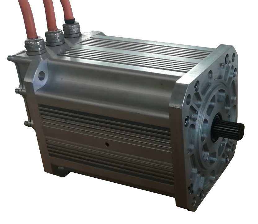How air compressor equipped with a permanent magnet synchronous motor?
