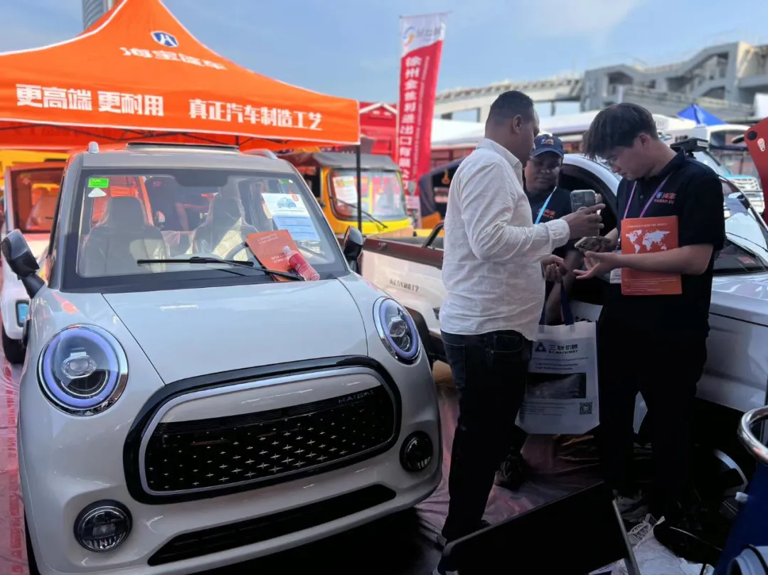 Chinese low-speed electric vehicles are favored by foreign merchants