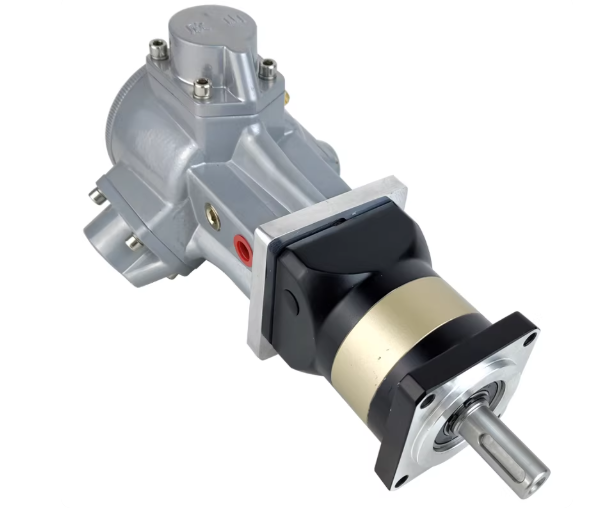 Pneumatic motor with planetary reducer