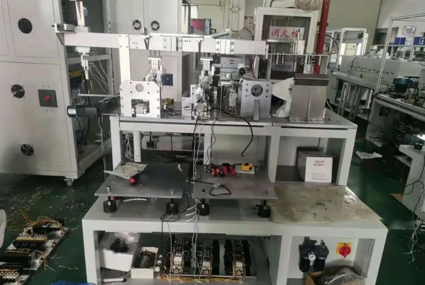 Automatic motor assembly line