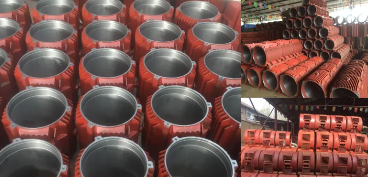 Tempering and aging processes in motor manufacturing
