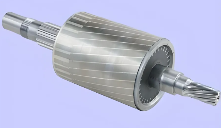 How to determine the skewness of a motor slot?